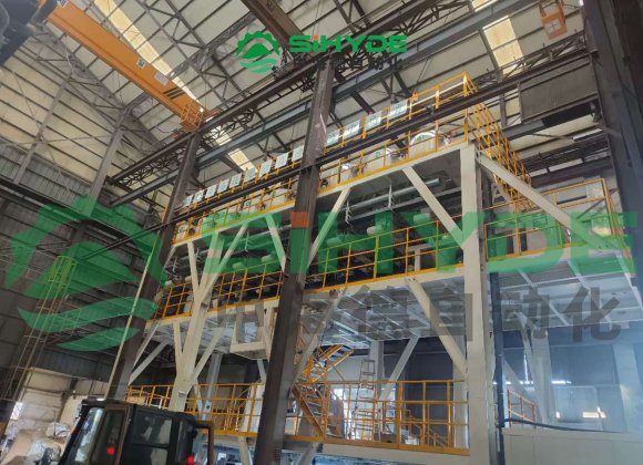 全自動(dòng)塔樓式耐材混料設(shè)備-中海德自動(dòng)化